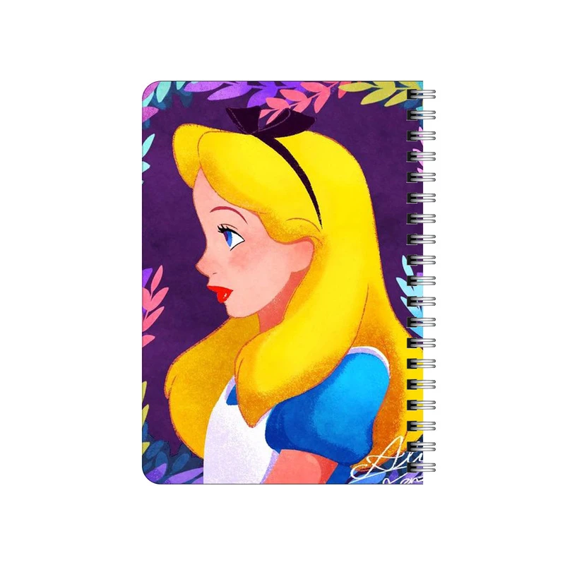 دفترچه یادداشت بامبیلیپ مدل چوبی طرح آلیس در سرزمین عجایب کد 3844463