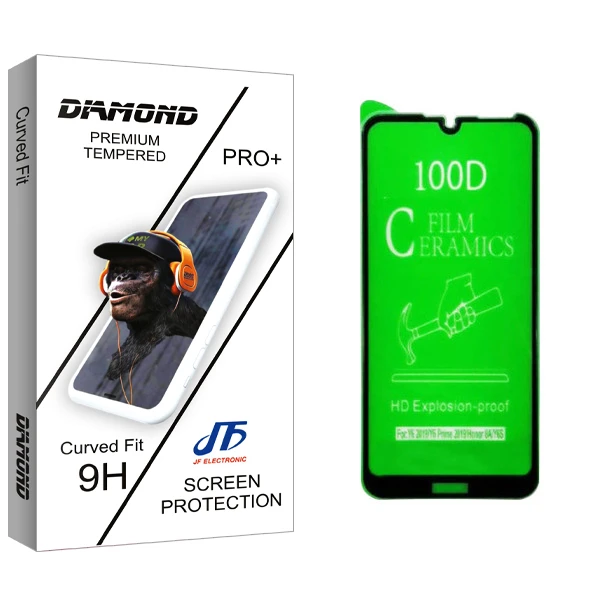 محافظ صفحه نمایش جی اف مدل Diamond glass مناسب برای گوشی موبایل هوآوی Y6 2019/ Y6 Prime 2019/ Y6S