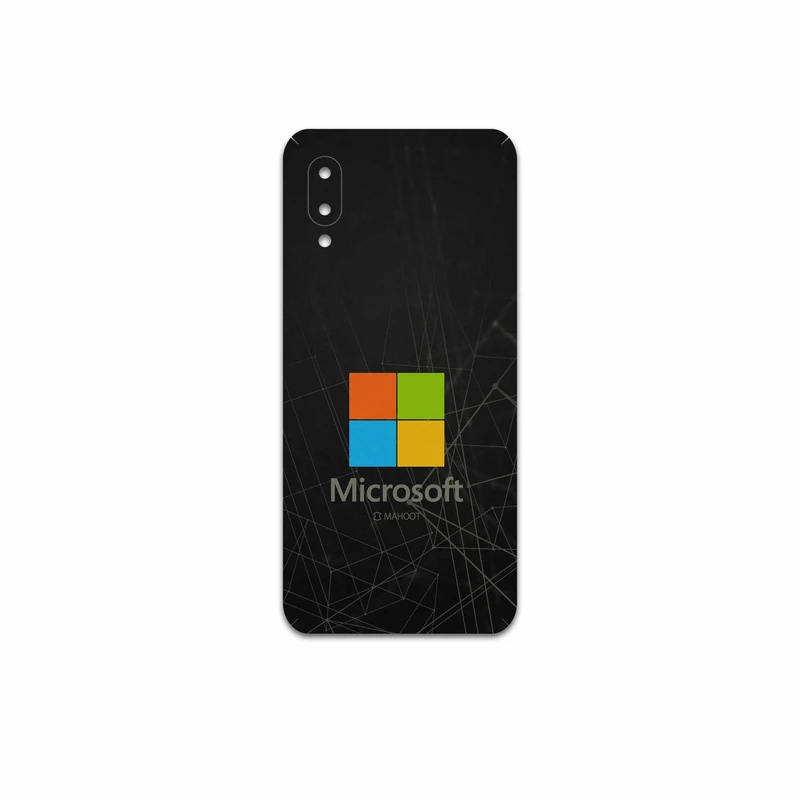 برچسب پوششی ماهوت مدل Microsoft-Logo مناسب برای گوشی موبایل سامسونگ Galaxy M02
