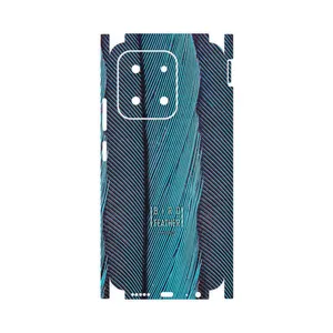 MAHOOT Turquoise feathers-FullSkin Cover Sticker for Xiaomi Poco C85