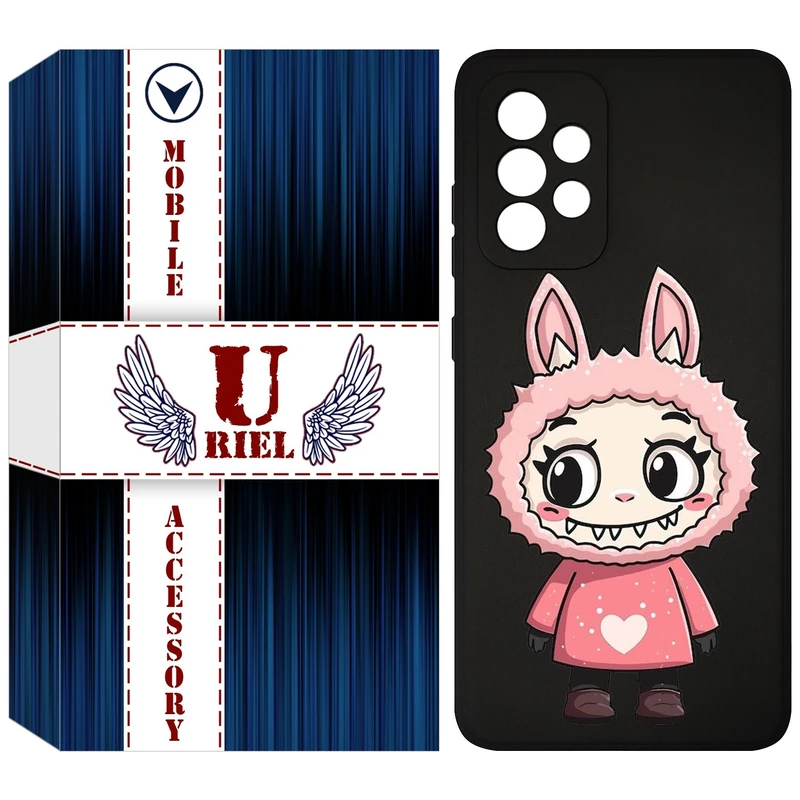 کاور یوریل مدل KSH کد 139 طرح عروسک لبوبو مناسب برای گوشی موبایل سامسونگ Galaxy A33 5G