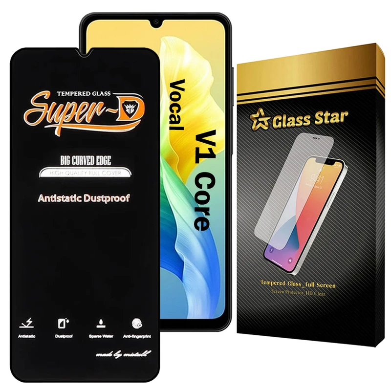 محافظ صفحه نمایش گلس استار مدل SUPERDNS مناسب برای گوشی موبایل وکال V1 Core
