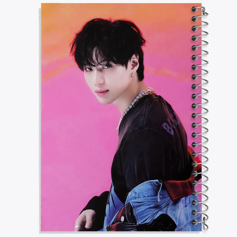 دفتر مشق 50 برگ خندالو مدل تمین گروه شاینی Shinee کد 21319