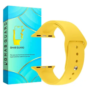 Ghab Guard BANDSILICONG Band For Apple Watch Series 4 Aluminum / 5 Aluminum / 6 Aluminum 40 mm