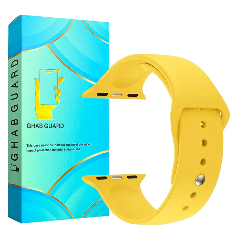  بند قاب گارد مدل BANDSILICONG مناسب برای اپل واچ Series 4 Aluminum / 5 Aluminum / 6 Aluminum 40 mm