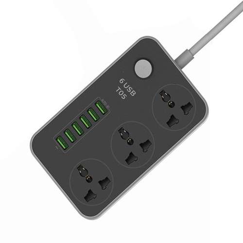 چندراهی برق و USB مدل CX05