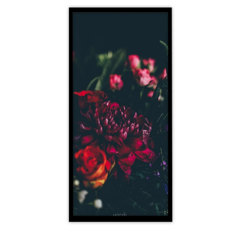 تابلو بکلیت طرح گل و دسته گل مدل B-S3581