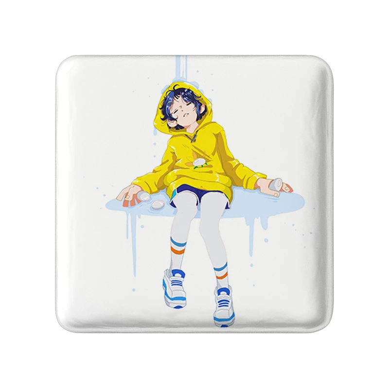 مگنت خندالو طرح آی انیمه واندر اگ پرایورتی مدل مربعی کد 34055