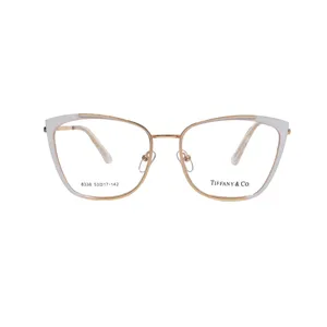 فریم عینک طبی گربه ای زنانه تیفانی اند کو مدل  8338 tiffany &co مناسب برای انواع فرم صورت