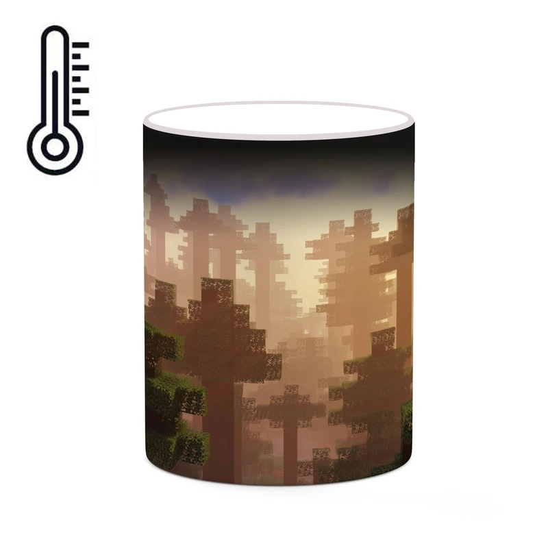ماگ حرارتی کاکتی طرح ماینکرافت minecraft مدل mgh41539
