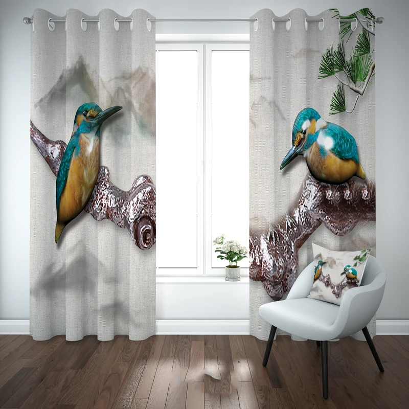 پرده مدل b2491 سایز 140×280 سانتی متر