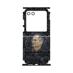 MAHOOT Collage of Steve Jobs 2-FullSkin Cover Sticker for Motorola Razr 40 Ultra