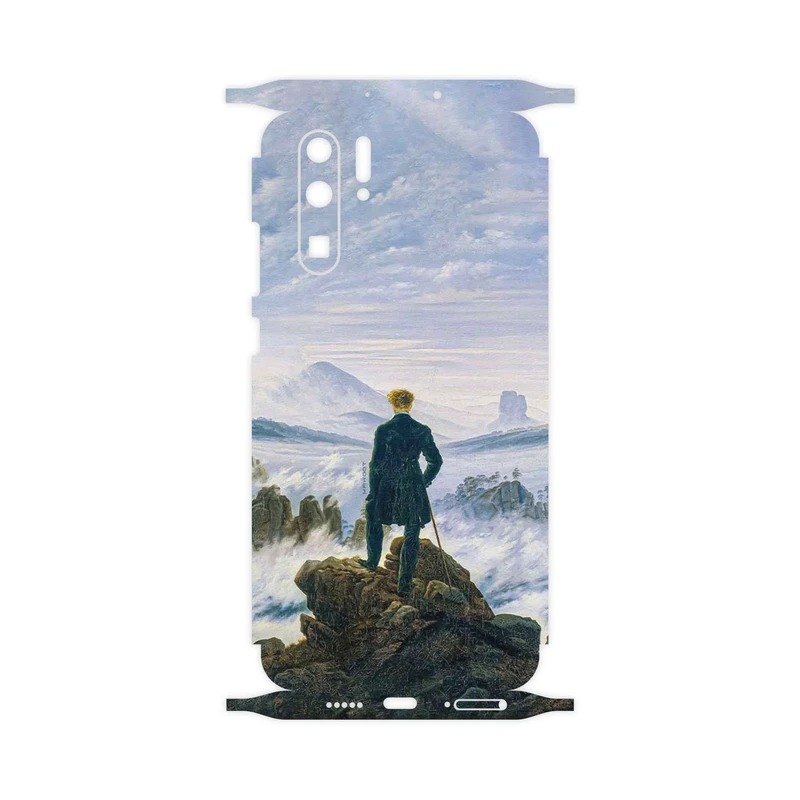 برچسب پوششی ماهوت مدل Wanderer above the Sea of Fog-FullSkin مناسب برای گوشی موبایل هوآوی P30 Pro