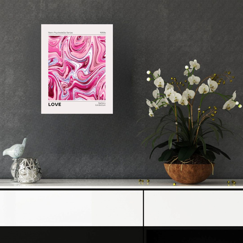 پوستر مدل رنگارنگ ادرار گرادیان