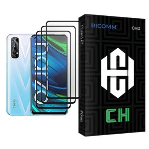 Ricomm CH Glass MIX003 Screen Protector For Realme Narzo 20 Pro Pack Of 3