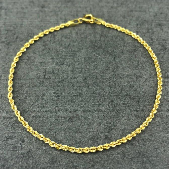 دستبند طلا 18 عیار زنانه دوست خوب مدل dk149 -  - 4