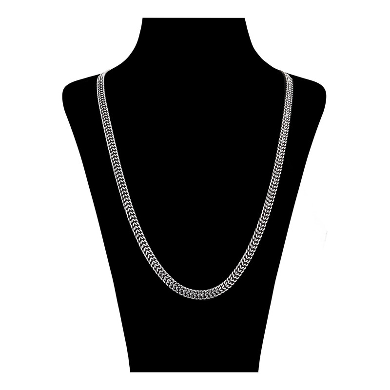 زنجیر نقره مردانه مایا ماهک مدل MSM379