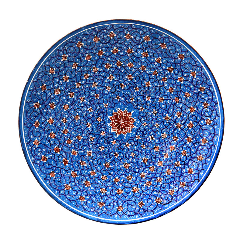 بشقاب میناکاری کد 22-10002