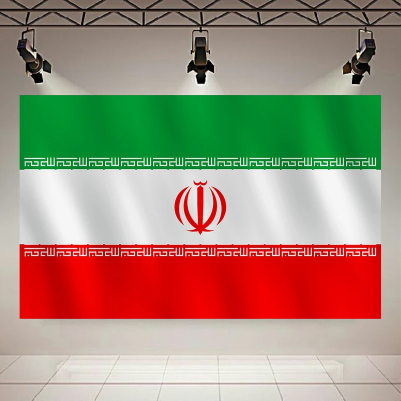 تابلو بوم طرح پرچم مدل ایران کد PD130448