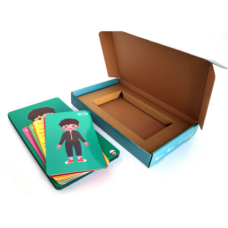 پازل آموزشی مدل اعضای بدن پسرانه