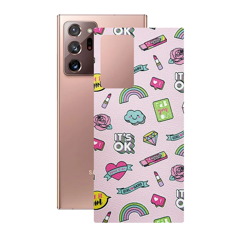 برچسب پوششی ریمکس مدل Leth طرح دخترانه مناسب برای گوشی موبایل سامسونگ Galaxy Note 20 Ultra