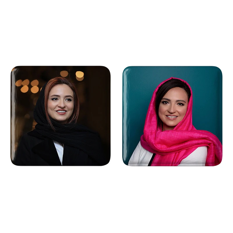 مگنت خندالو مدل گلاره عباسی کد 62836284 مجموعه 2 عددی