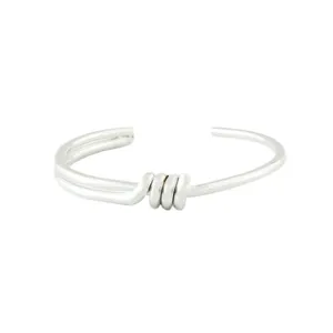 دستبند النگویی زنانه مدل پیچی