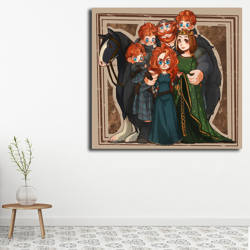 تابلو کودک و نوزاد مدل دلیر کد 20