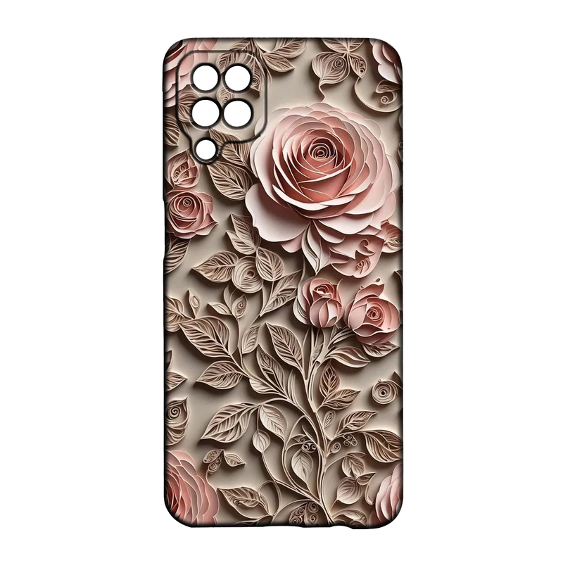 کاور طرح گل کد 317 مناسب برای گوشی موبایل سامسونگ Galaxy A22 4g