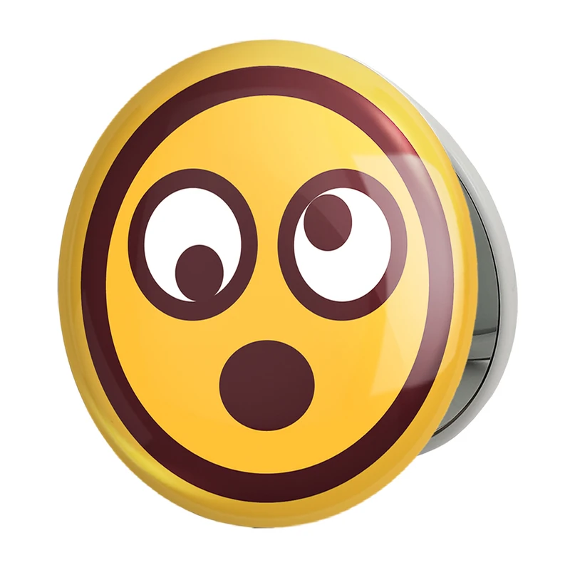 آینه جیبی خندالو طرح ایموجی Emoji مدل تاشو کد 3019 