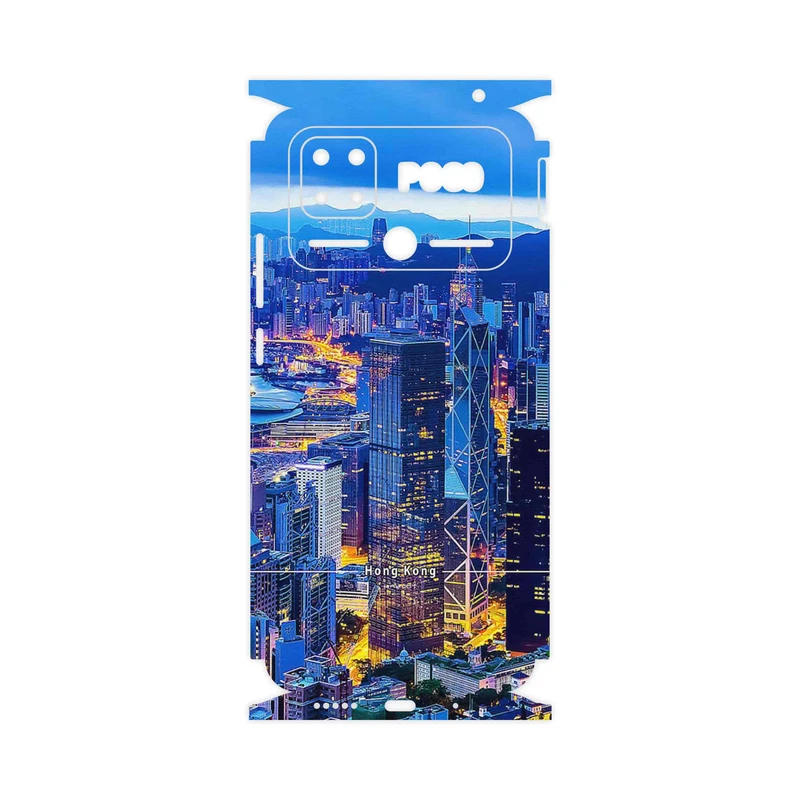 برچسب پوششی ماهوت مدل Hong Kong City-FullSkin مناسب برای گوشی موبایل شیائومی Poco C40