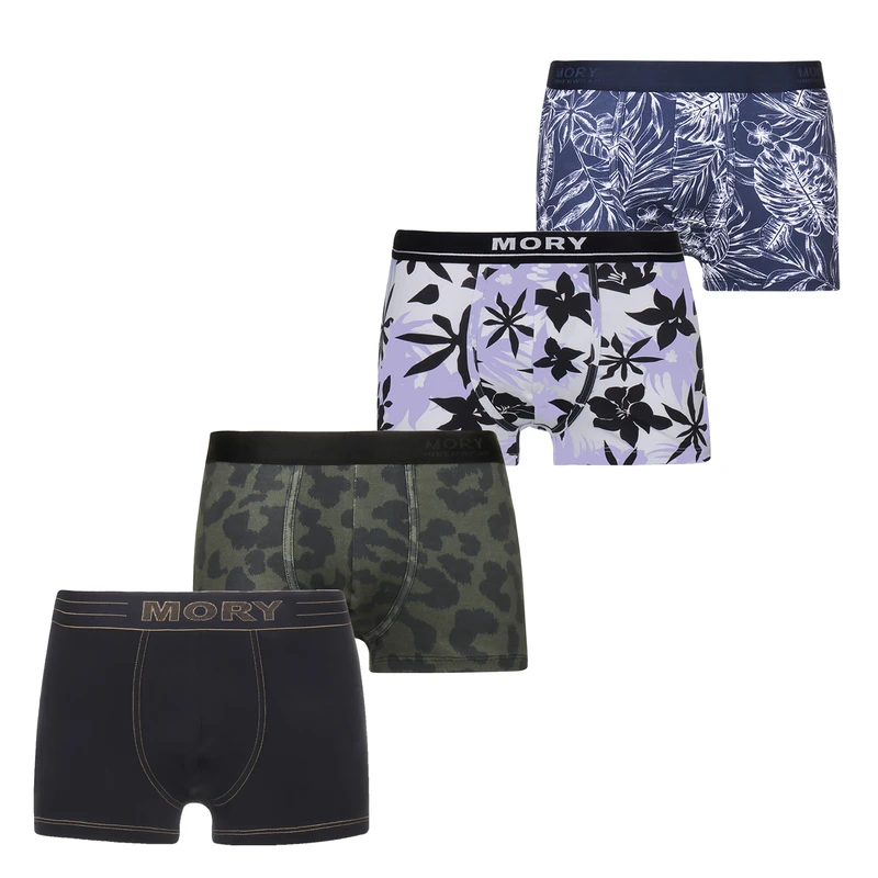 شورت ترانک مردانه موری مدل 024 بسته 4 عددی