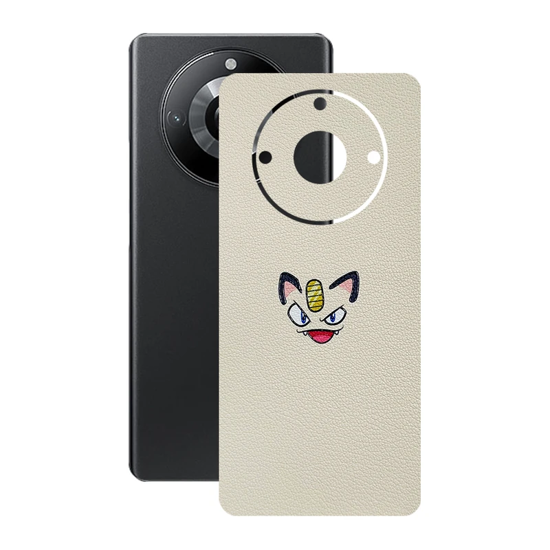 برچسب پوششی ریمکس مدل Leth طرح میو پوکومون مناسب برای گوشی موبایل ریلمی 11 Pro Plus