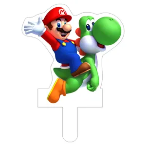 استند تولد طرح کارتنی سوپر ماریو کودکانه کد 31