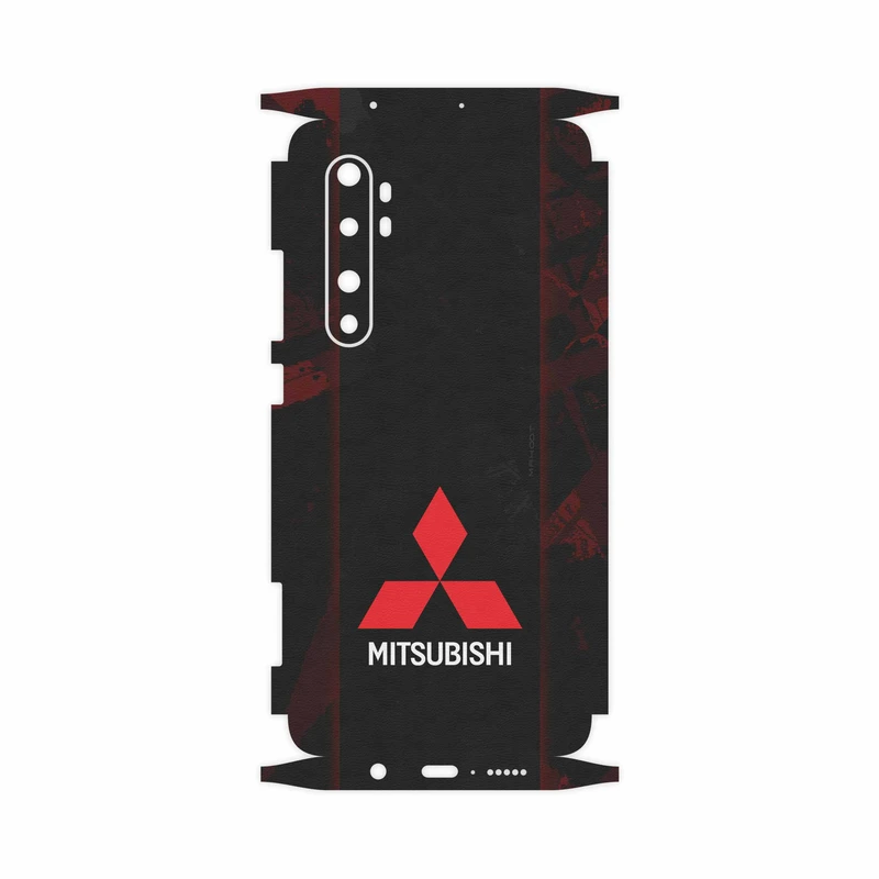 برچسب پوششی ماهوت مدل Mitsubishi Motor-FullSkin مناسب برای گوشی موبایل شیائومی Mi Note 10 Lite