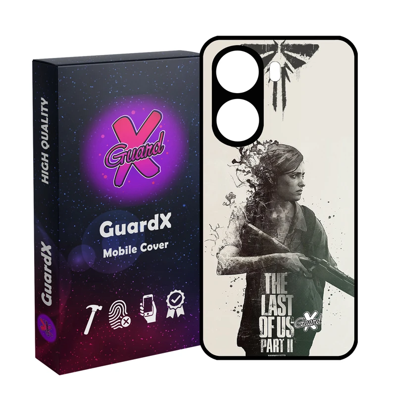 کاور گارد ایکس طرح The Last of Us مدل 10199 مناسب برای گوشی موبایل شیائومی Poco X7 Pro