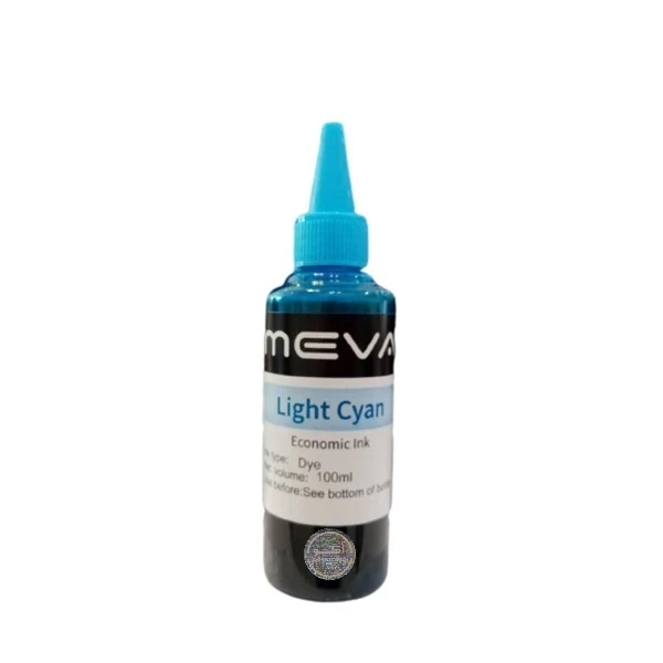 جوهر مخزن میوا مدل AK-light cyan 100ml مناسب برای چاپگر اپسون