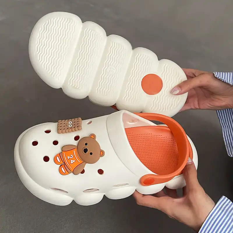 صندل دخترانه مدل بیسکوئیتی کد 96-O