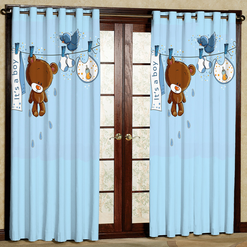 پرده مدل خرس مخمل پانچی کد 1025 سایز 200x140 سانتی متر