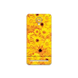 MAHOOT Yellow-Flower Cover Sticker for Lenovo Vibe C2