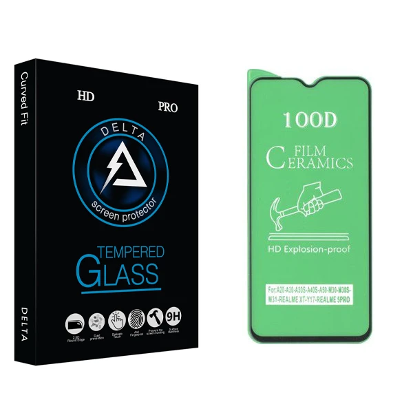 محافظ صفحه نمایش سرامیکی دلتا مدل Fit مناسب برای گوشی موبایل سامسونگ Galaxy A50