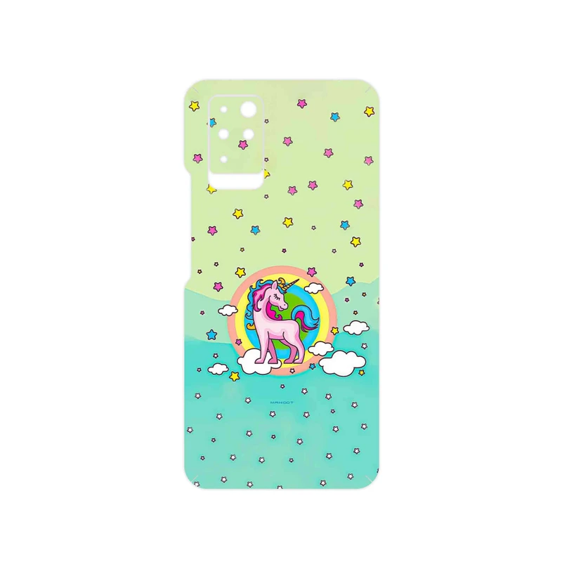 برچسب پوششی ماهوت مدل Rainbow unicorn adventure مناسب برای گوشی موبایل اینفینیکس Note 10