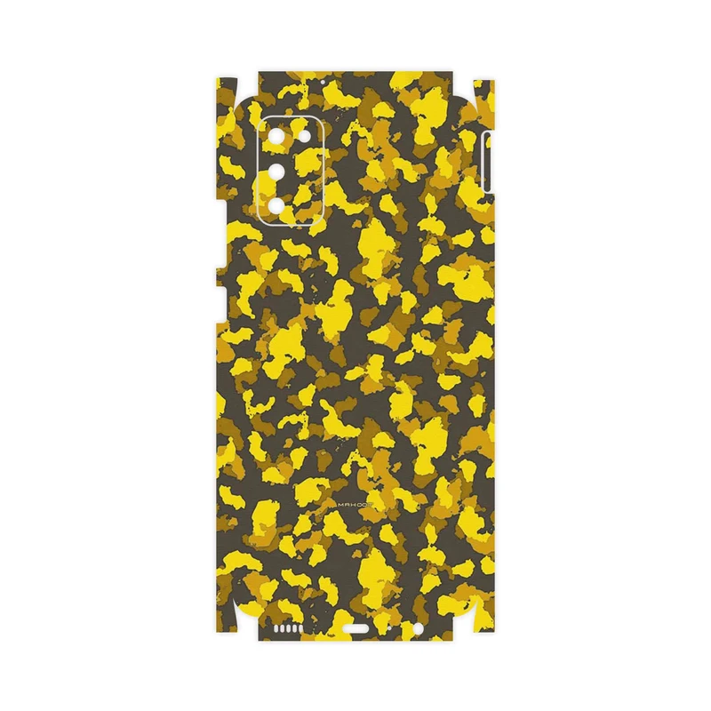 برچسب پوششی ماهوت مدل Yellow Infantry Army-FullSkin مناسب برای گوشی موبایل سامسونگ Galaxy A02S