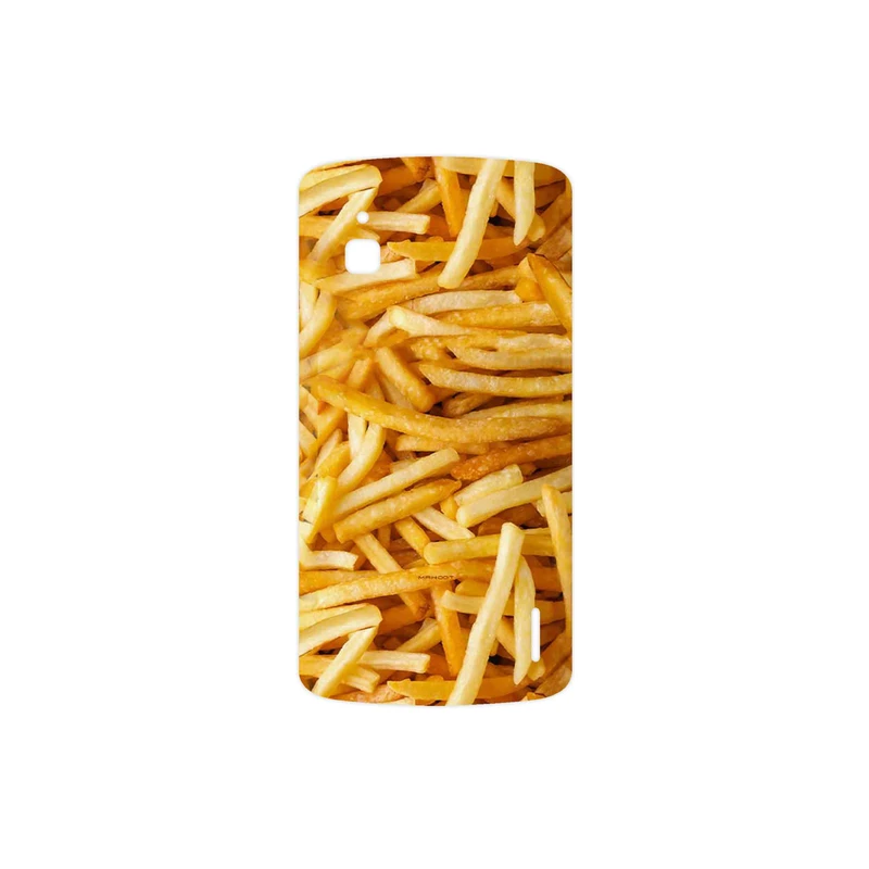 برچسب پوششی ماهوت مدل French fries مناسب برای گوشی موبایل گوگل Nexus 4