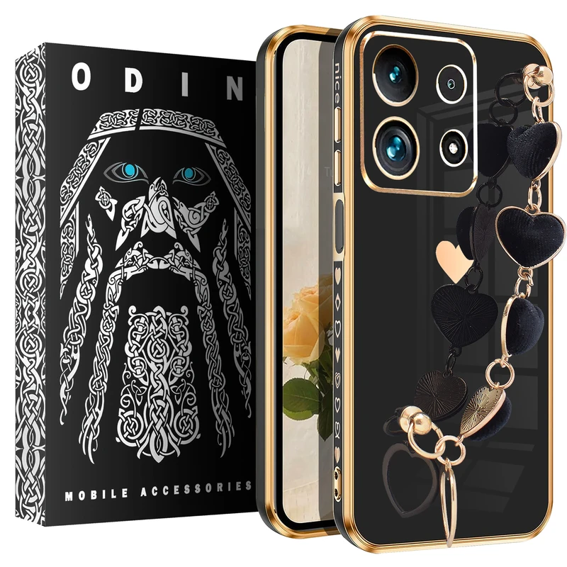 کاور اودین مدل Velvet Heart مناسب برای گوشی موبایل شیائومی Poco X6 / Redmi Note 13 Pro 5G