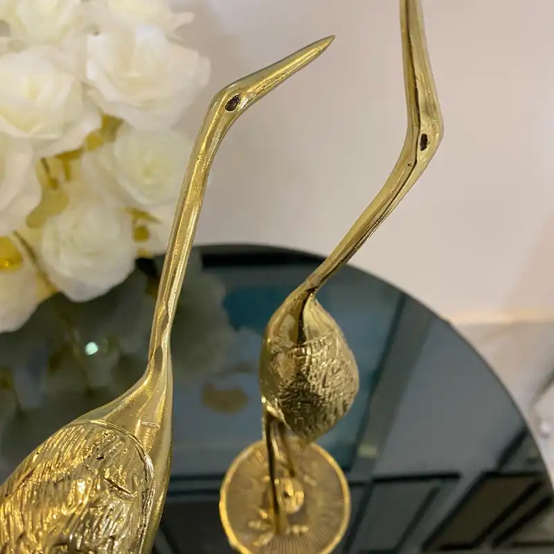 مجسمه برنجی مدل لک لک 102215 بسته 2 عددی