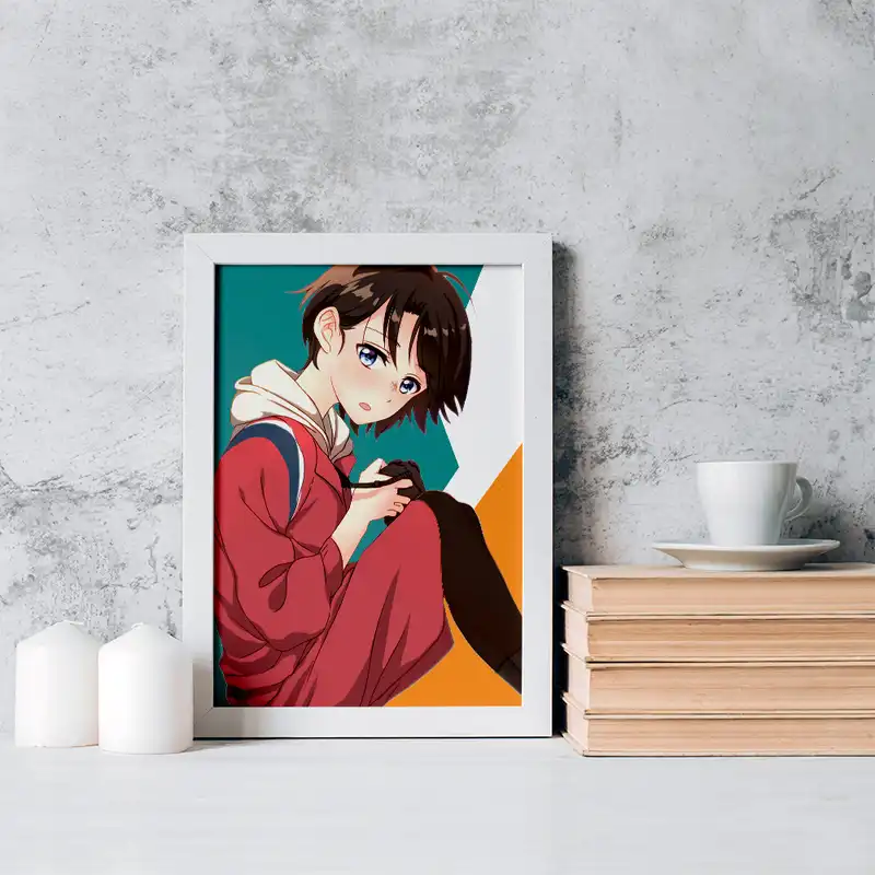 تابلو خندالو مدل یوزورو نیشیمیا انیمه سایلنت ویس کد 15813