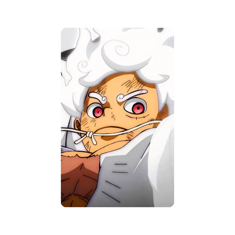 استیکر کارت مدل انیمه طرح وان پیس مانکی دی لوفی one piece Monkey D Luffy کد 6375