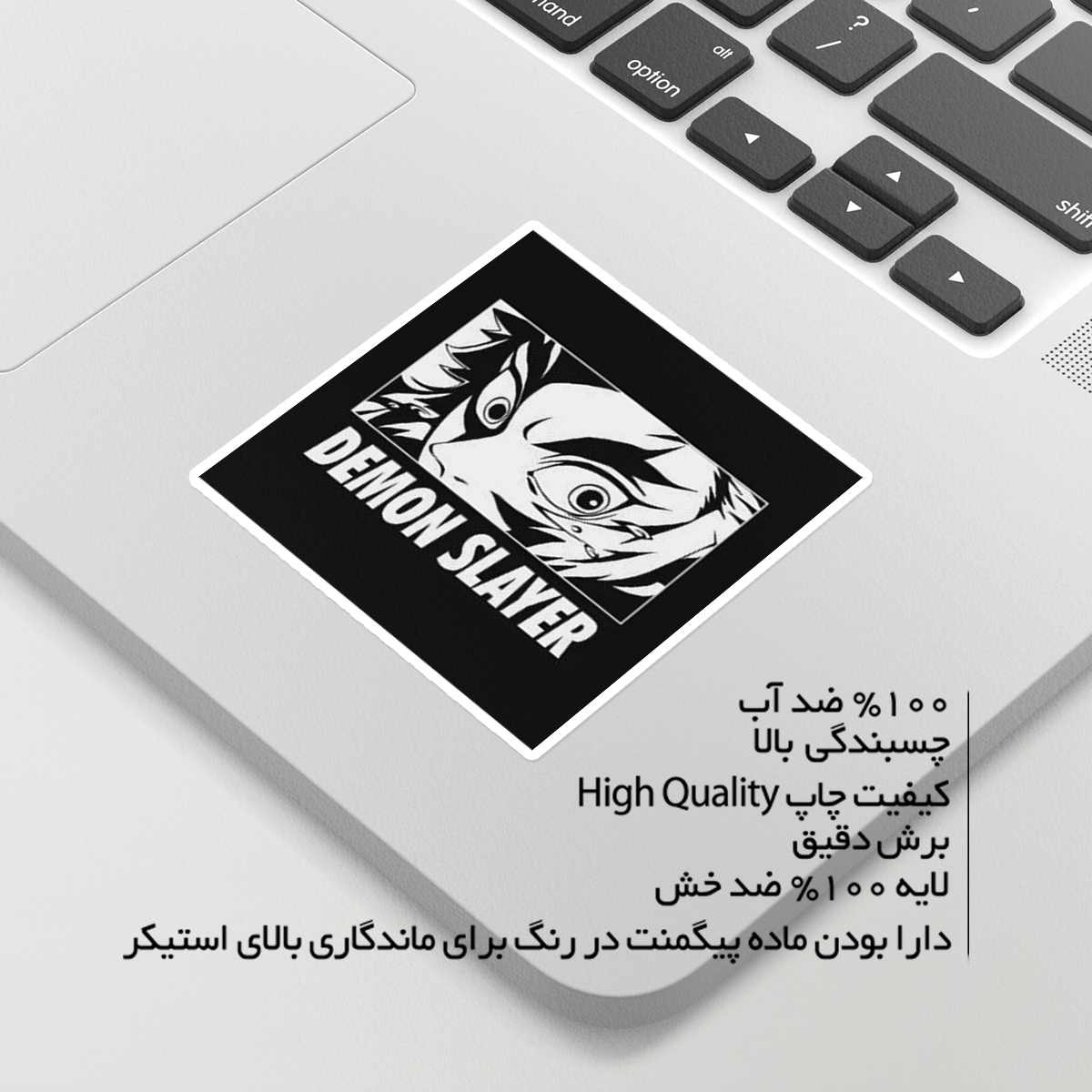 استیکر لپ تاپ ماسا دیزاین طرح ANIME مدل STKA00323