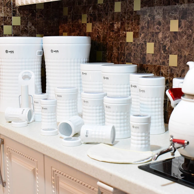 عکس شماره 9 : سرویس آشپزخانه 18 پارچه ام جی اس کد b-12